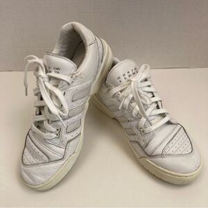 Adidas Torsion Comp Cloud White Dad Sneakers Leather Tennis Shoes Sz 6